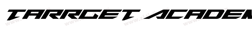 Tarrget Academy字体转换